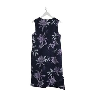 Vince Camuto Purple Floral Shift Dress Plus Size 14W‎ NWT